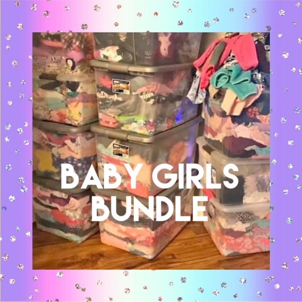 Baby girls clothing tote